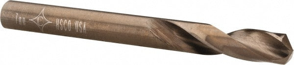 0.2756" Cobalt Screw Machine Drill Bit, Coated, 135° point - Cleveland C14830