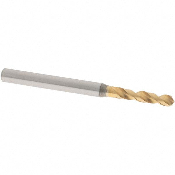 0.1232" High Speed Steel Screw Machine Drill Bit, Coated, 130° point - OSG 8595313