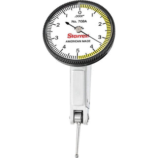 0.0100" Dial Indicator, 0.000100" grad - Starrett 64212