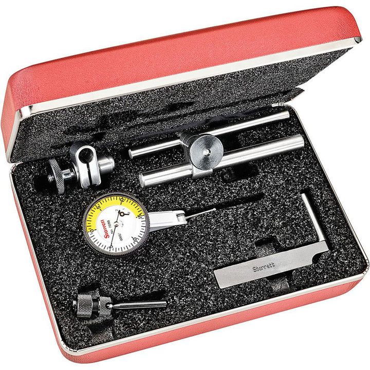 0.0600" 7-Piece Dial Indicator, 0.000500" grad - Starrett 64220