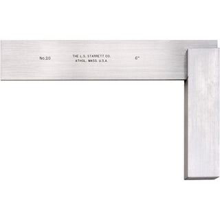 Square, 0.000100 in; 0.0025 mm; 0.000100" accuracy - Starrett 50134