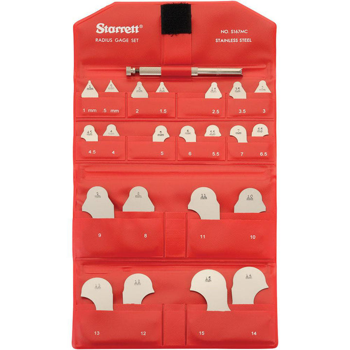 22-Piece Reference Gage - Starrett 55821