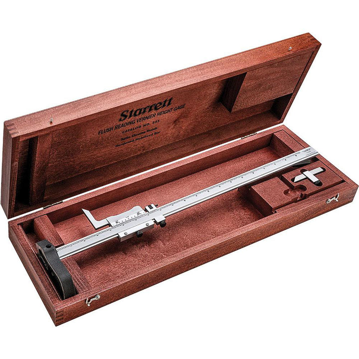 18" Height Gage, 0.0200in.lb; 0.0200 C; 0.0200 m; 0.0200kg; 0.0200N m; 0.0200 F; 0.0200IN-OZ; 0.0200oz; 0.0200ft.lb; 0.0200GPM; 0.0200in; 0.0200lb; 0.0200mm; 0.0200g; 0.0010" grad - Starrett 51231