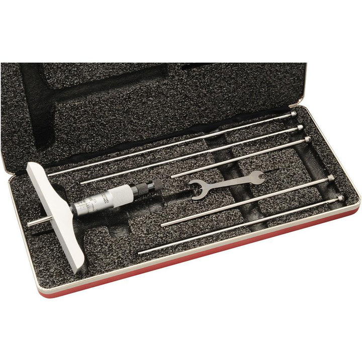 6" Micrometer, +/-0.0001; +/-0.0002" accuracy - Starrett 52224