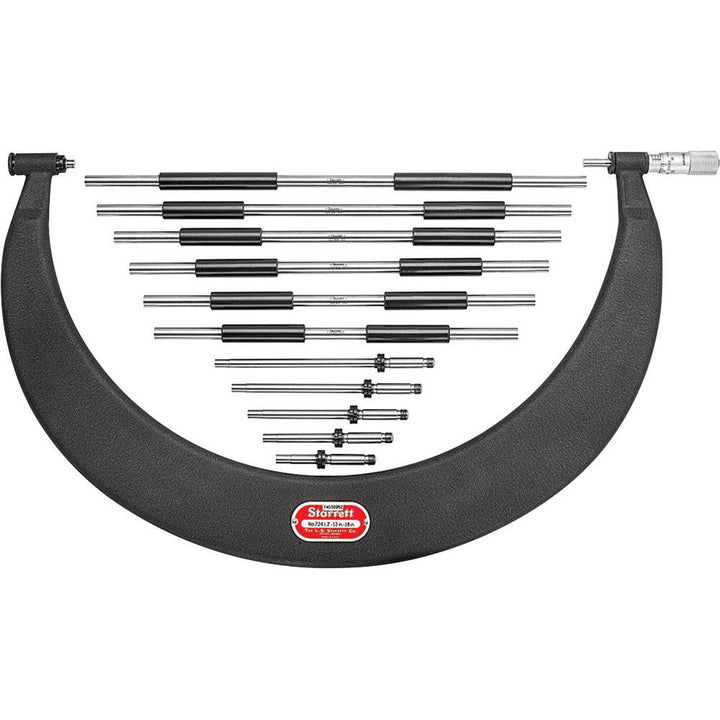 18.0000" Micrometer, 0.000300" accuracy - Starrett 52994