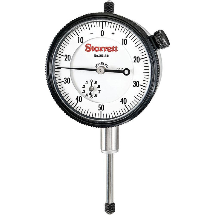 1.0000" Dial Indicator, 0.001000" grad - Starrett 53287
