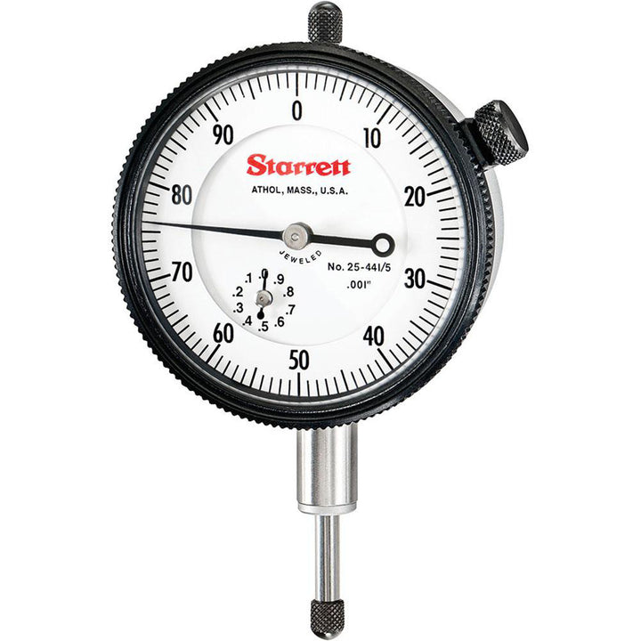 0.5000" Dial Indicator, 0.001000" grad - Starrett 53293