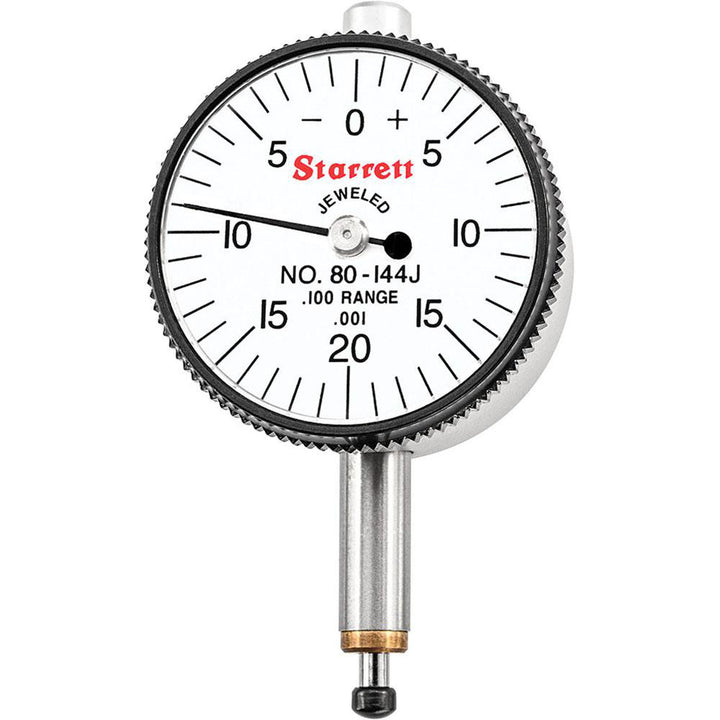 0.1000" Dial Indicator, 0.001000" grad - Starrett 55893