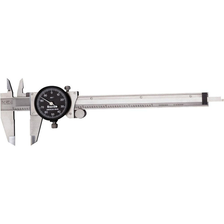 6.0000" Caliper, 0.001000" grad - Starrett 64515