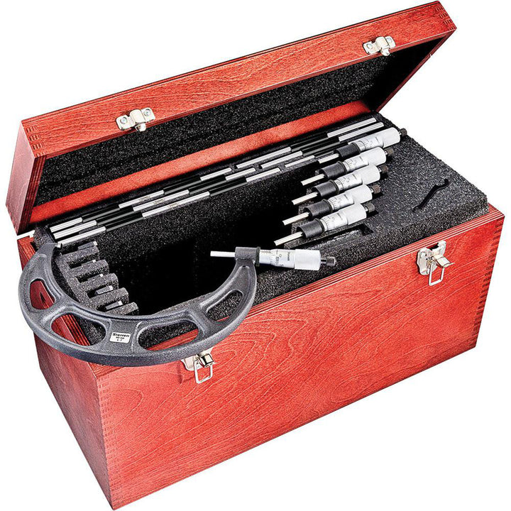 12.0000" 6-Piece Micrometer - Starrett 64465