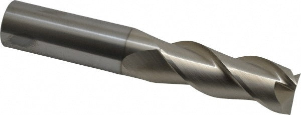 1" 3-Flute Solid Carbide Square End Mill, TiB2 - SGS 34753
