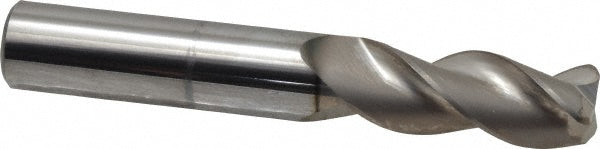 1/2" 3-Flute Solid Carbide Corner Radius End Mill, TIB2 - SGS 34803