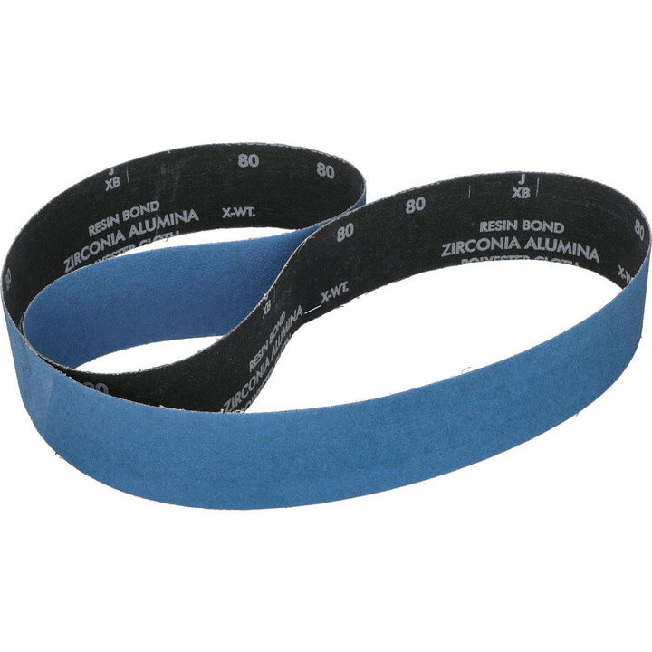 2-1/2 x 60" 80-Grit Zirconia Alumina Belt - Norton 78072728690
