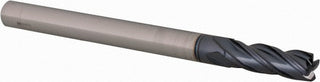 0.1575" 4-Flute Solid Carbide Corner Radius End Mill, AlTiN - Iscar 5620051