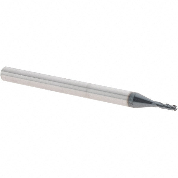 0.0591" 3-Flute Solid Carbide Square End Mill, TiAlN - Iscar 5620354