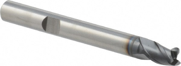 0.2244" 3-Flute Solid Carbide Square End Mill, TiAlN - Iscar 5620515