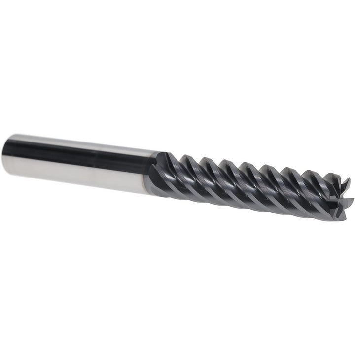 1/2" 6-Flute Solid Carbide Square End Mill, TiAlN - Iscar 5620965