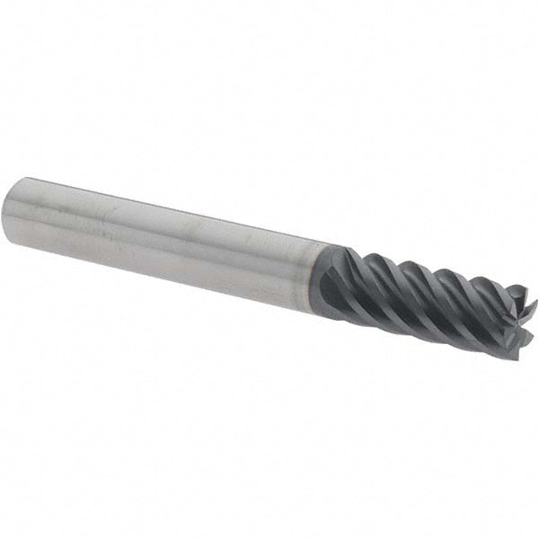 5/16" 6-Flute Solid Carbide Square End Mill, TiAlN - Iscar 5620998