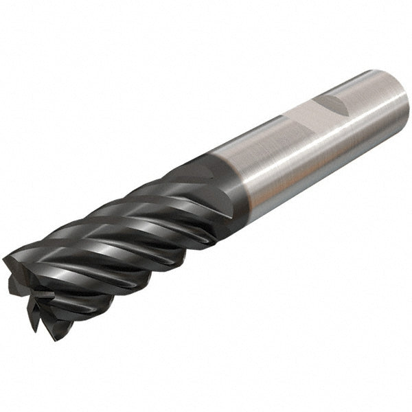 0.2362" 6-Flute Solid Carbide Square End Mill, TiAlN - Iscar 5621229