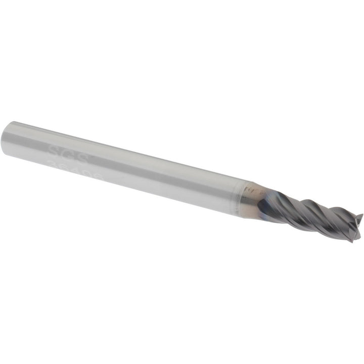 5/32" 4-Flute Solid Carbide Square End Mill, AlTiN - SGS 36406