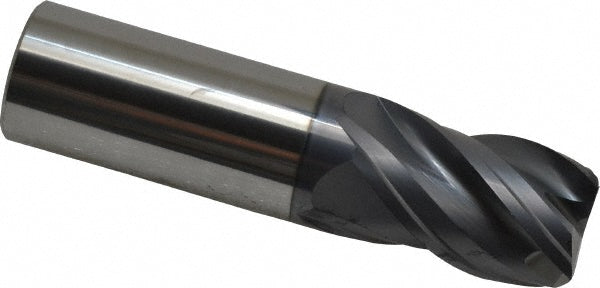 1" 4-Flute Solid Carbide Square End Mill, AlTiN - SGS 36444