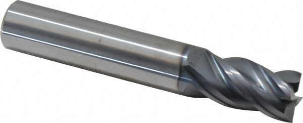 0.5512" 4-Flute Solid Carbide Square End Mill, AlTiN - SGS 46368