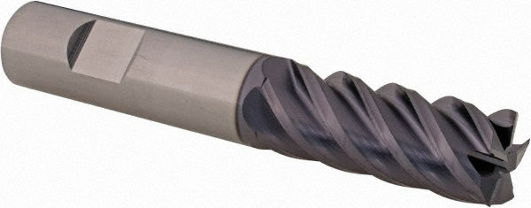 1/2" 5-Flute Solid Carbide Square End Mill, AlTiN - SGS 32665