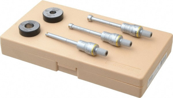 6-Piece Micrometer, 0.000100" accuracy - Mitutoyo 368-916