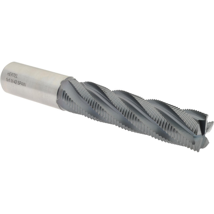 1.0000" 5-Flute Cobalt Single End Mill, TiCN - Hertel 87144473