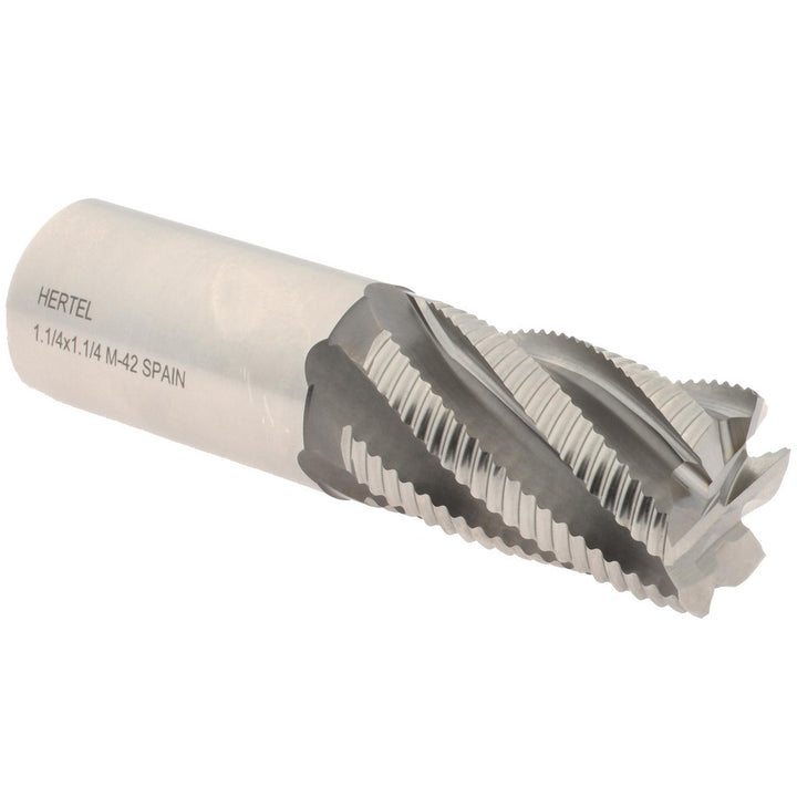 1.2500" 6-Flute Cobalt Single End Mill - Hertel 87144507