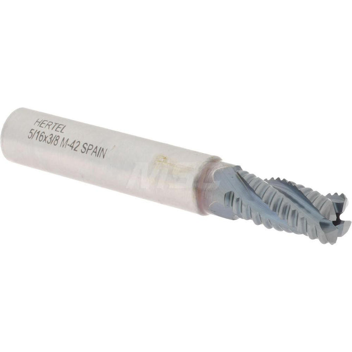 0.3125" 4-Flute Cobalt Single End Mill, TiCN - Hertel 87144622