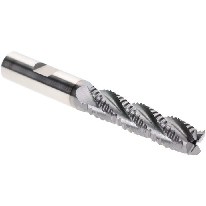 0.5000" 4-Flute Cobalt Single End Mill, TiCN - Hertel 87144648