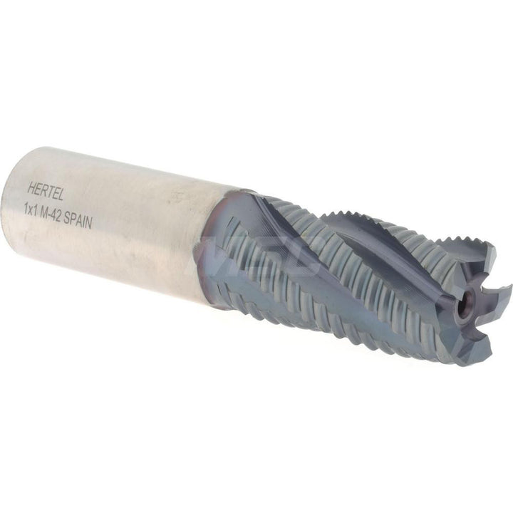 1.0000" 5-Flute Cobalt Single End Mill, TiCN - Hertel 87144721