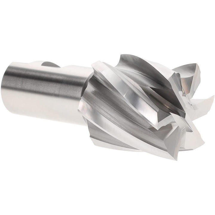 2" 6-Flute Cobalt Square End Mill - Hertel E2042200