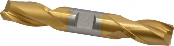 3/4" 2-Flute Cobalt Square End Mill, TiN - Hertel E4050048