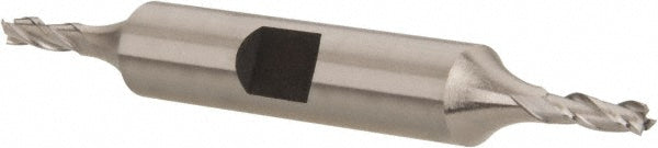 1/8" 3-Flute High Speed Steel Square End Mill - Hertel E1052008
