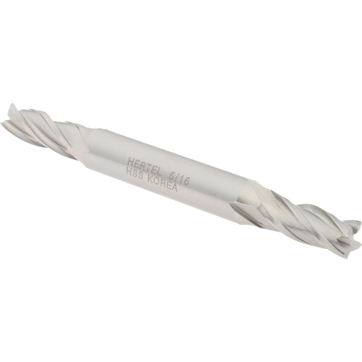 5/16" 4-Flute High Speed Steel Square End Mill - Hertel E1053020