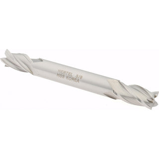 3/8" 4-Flute High Speed Steel Square End Mill - Hertel E1053024