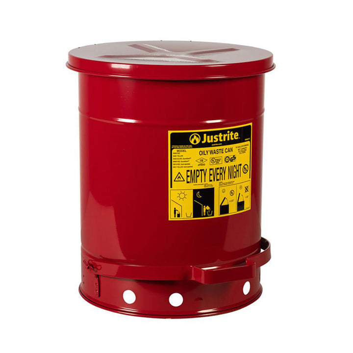 Red; Red Safety Can - Justrite. 09308