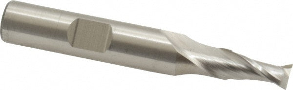 1/4" 2-Flute Cobalt Square End Mill - Cleveland C42607