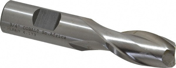 3/4" 2-Flute Cobalt Square End Mill - Cleveland C42622