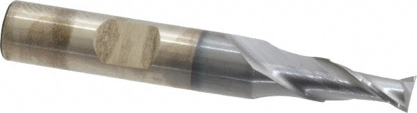 1/4" 2-Flute Cobalt Square End Mill, TiCN - Cleveland C32534