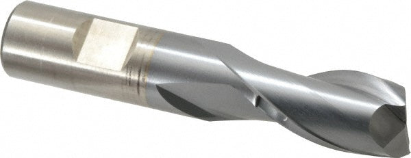 3/4" 2-Flute Cobalt Square End Mill, TiCN - Cleveland C32552