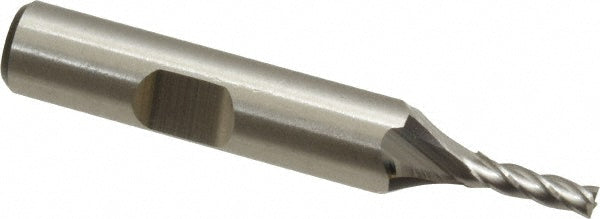1/8" 4-Flute High Speed Steel Square End Mill - Cleveland C41243