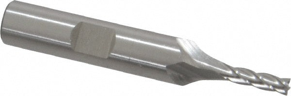 9/64" 4-Flute High Speed Steel Square End Mill - Cleveland C33141