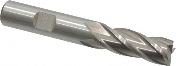 1/2" 4-Flute High Speed Steel Square End Mill - Cleveland C41257