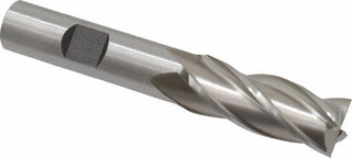 9/16" 4-Flute High Speed Steel Square End Mill - Cleveland C33162