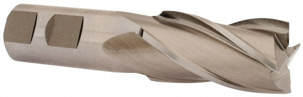 1" 4-Flute High Speed Steel Square End Mill - Cleveland C33180