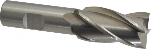 1" 4-Flute High Speed Steel Square End Mill - Cleveland C33179