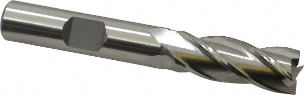 13/32" 4-Flute High Speed Steel Square End Mill - Cleveland C33154